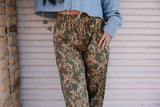 OFF THA TRACK BOXER PANTS - CAMO
