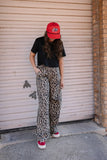OFF THA TRACK BOXER PANTS - LEOPARD