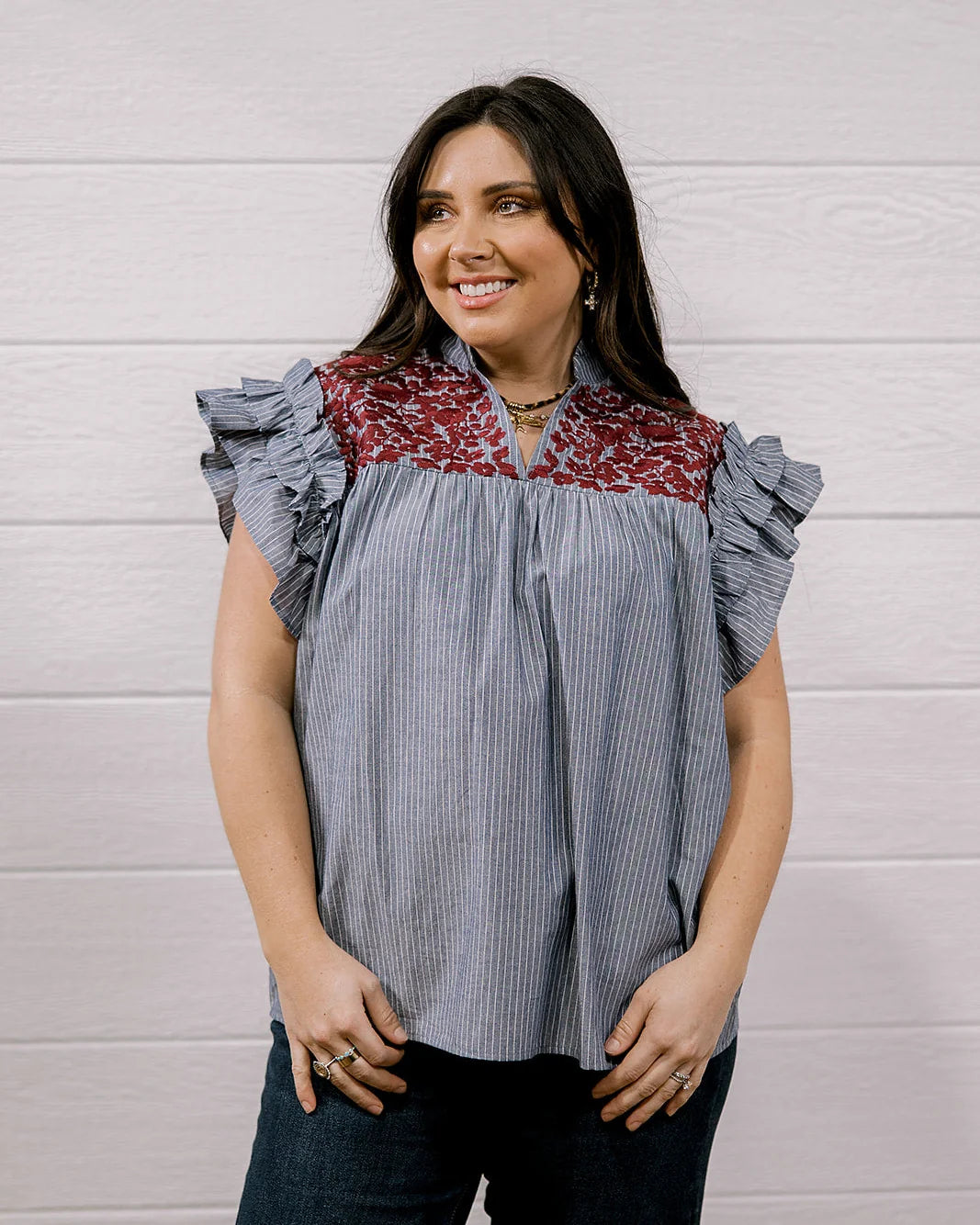 THE EMMA TOP - RED