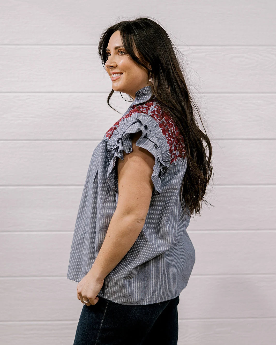 THE EMMA TOP - RED
