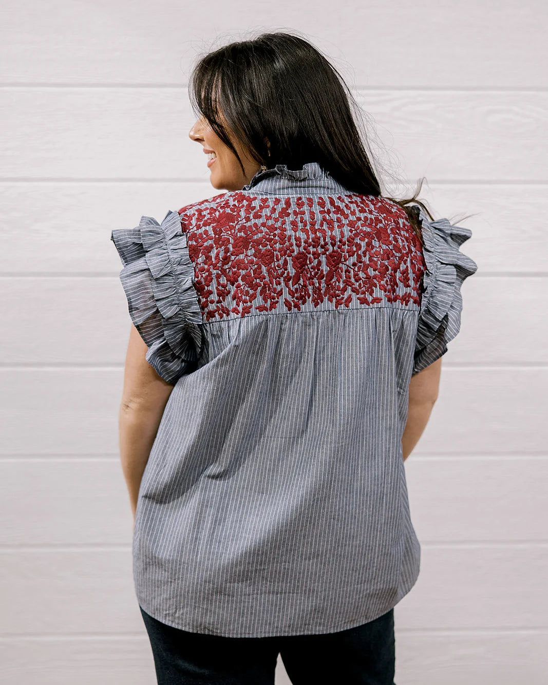 THE EMMA TOP - RED