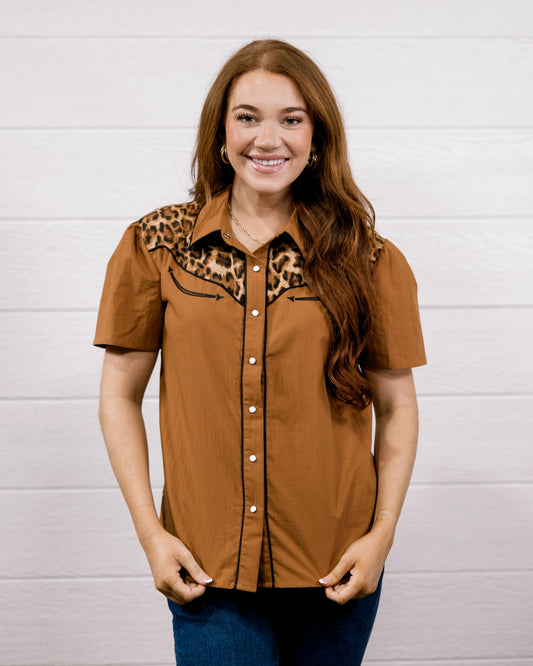 THE WYNN TOP - LEOPARD