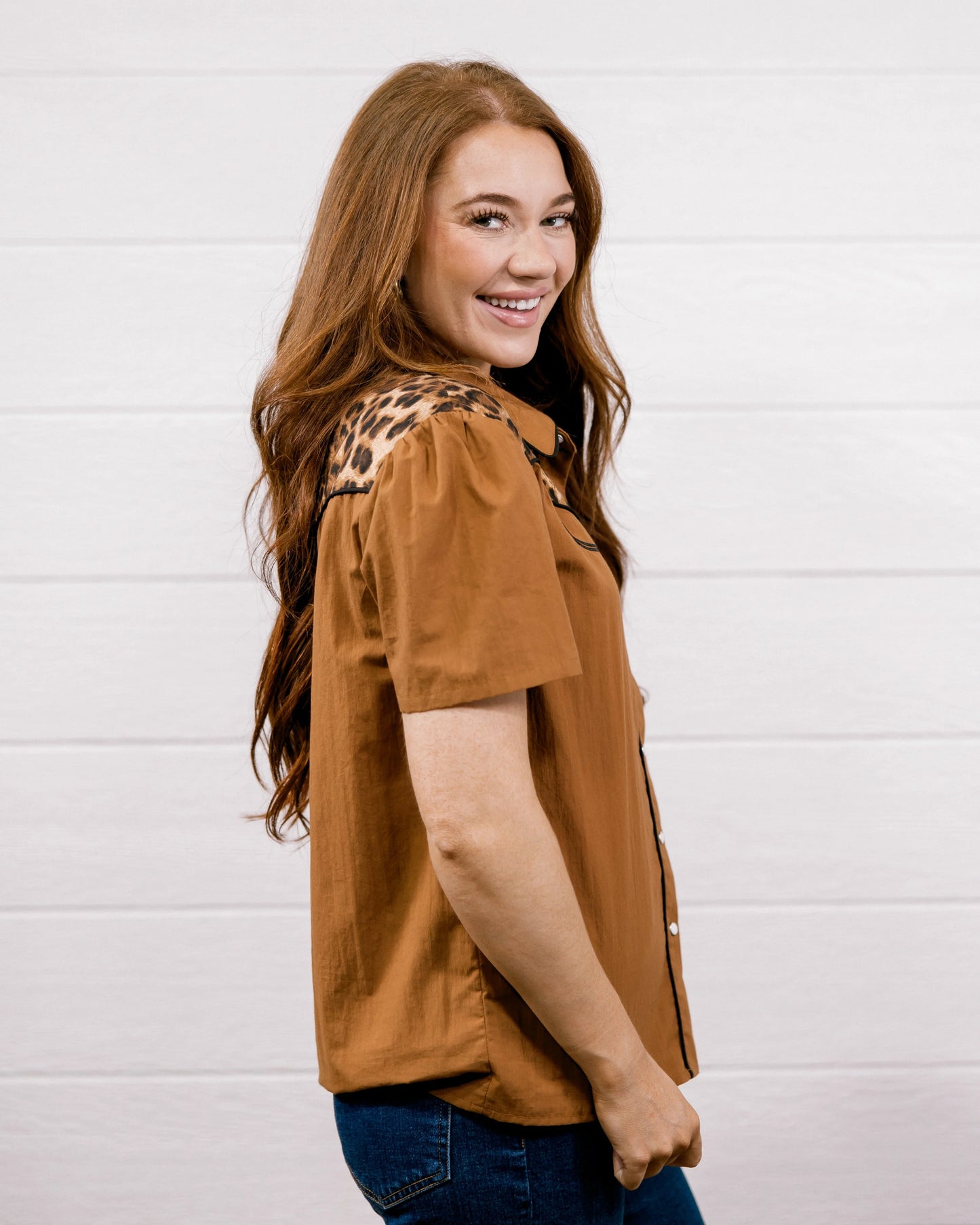 THE WYNN TOP - LEOPARD