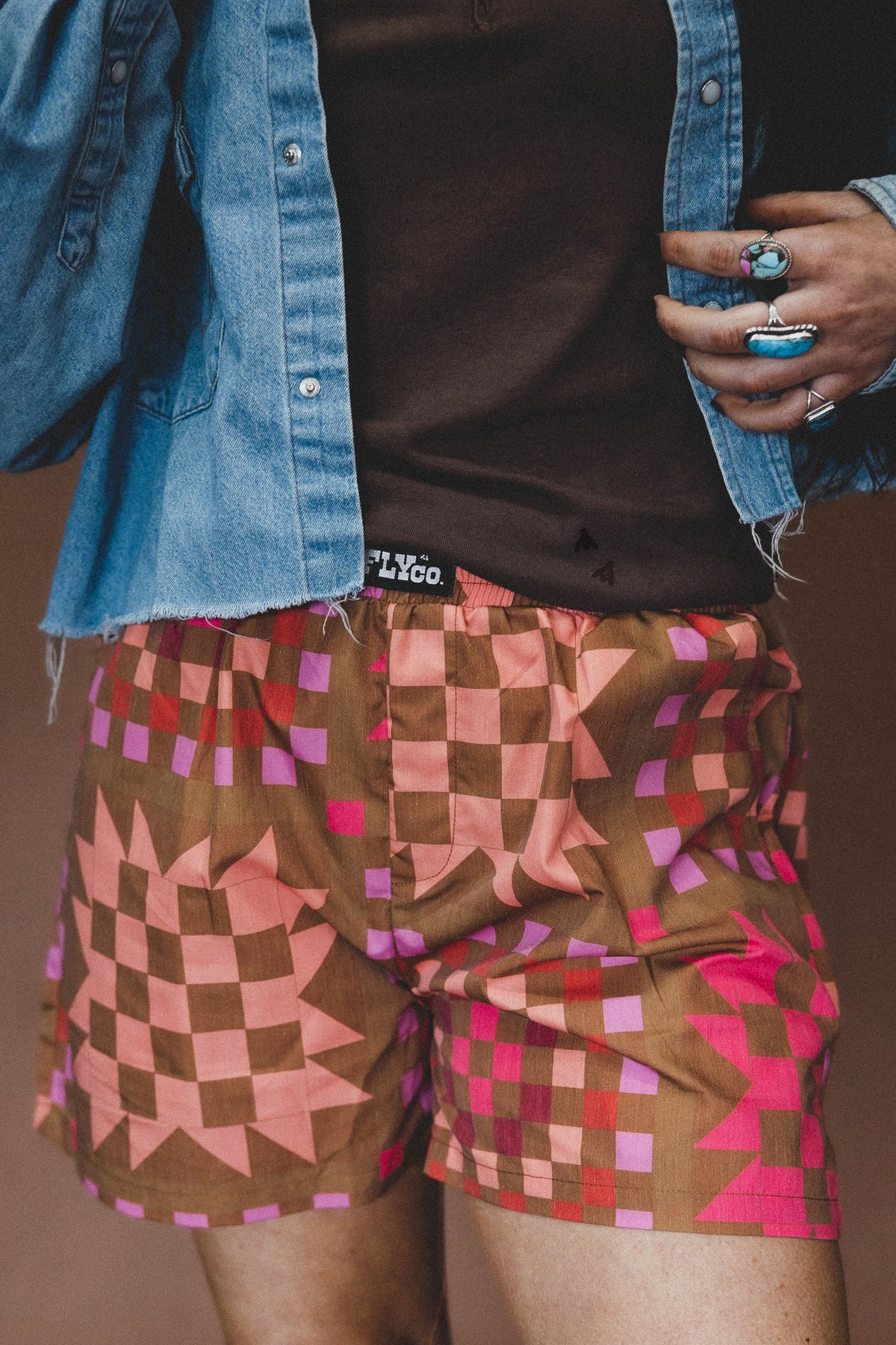 PATCH YA L8TER BOXER SHORTS