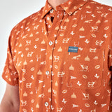 Burlebo Performance Button Up - Gameday in Austin