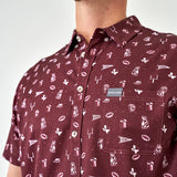 Burlebo Performance Button Up - Gameday in College Station