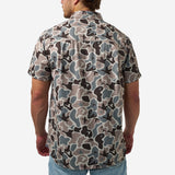 Burlebo PERFORMANCE BUTTON UP - MALLARD MAYHEM CAMO