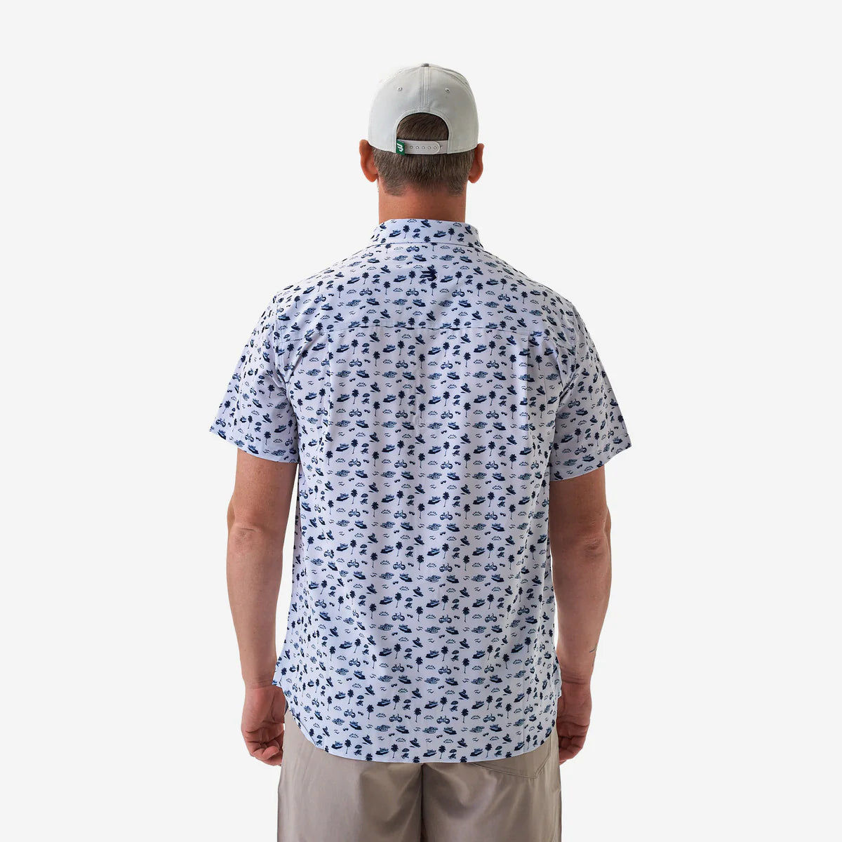 Burlebo Performance Button Up - On The Water