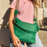 CONSUELA TEAL HOBO BAG