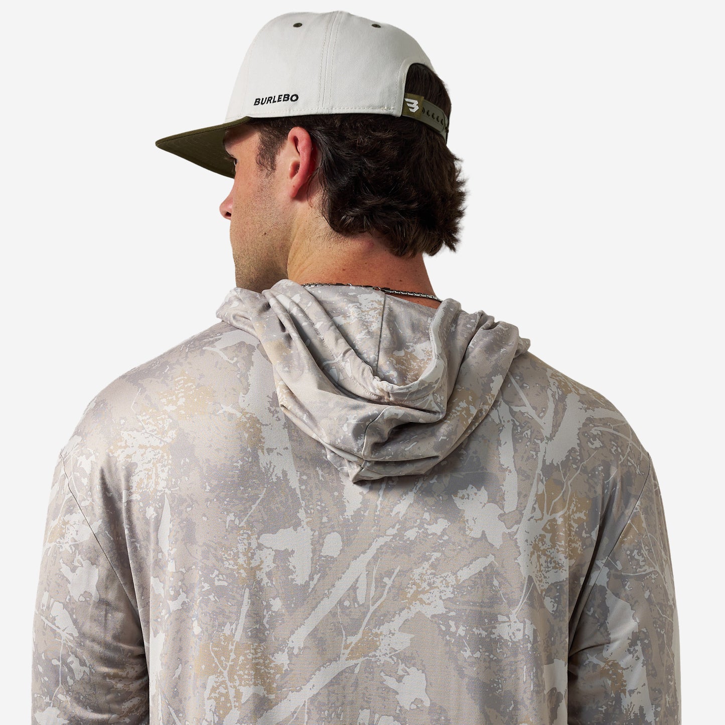 Burlebo PERFORMANCE HOODIE - DRIFTER CAMO