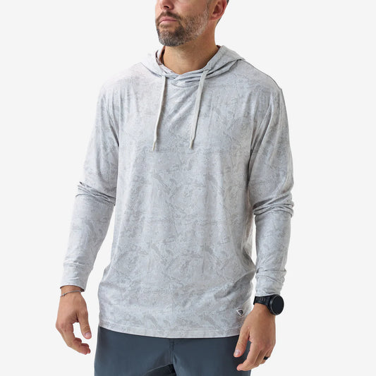 Burlebo Performance Hoodie - DIGI CAMO IVORY