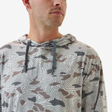 Burlebo Performance Hoodie - TOPO DESERT CAMO