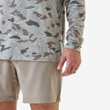 Burlebo Performance Hoodie - TOPO DESERT CAMO