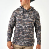 Burlebo Performance Hoodie - Tiger Stripe Camo - Wetland