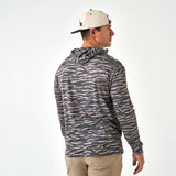 Burlebo Performance Hoodie - Tiger Stripe Camo - Wetland