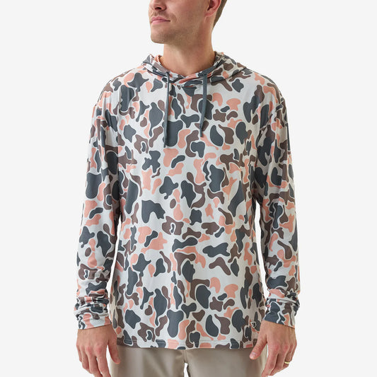 Burlebo Performance Hoodie - Vintage Camo