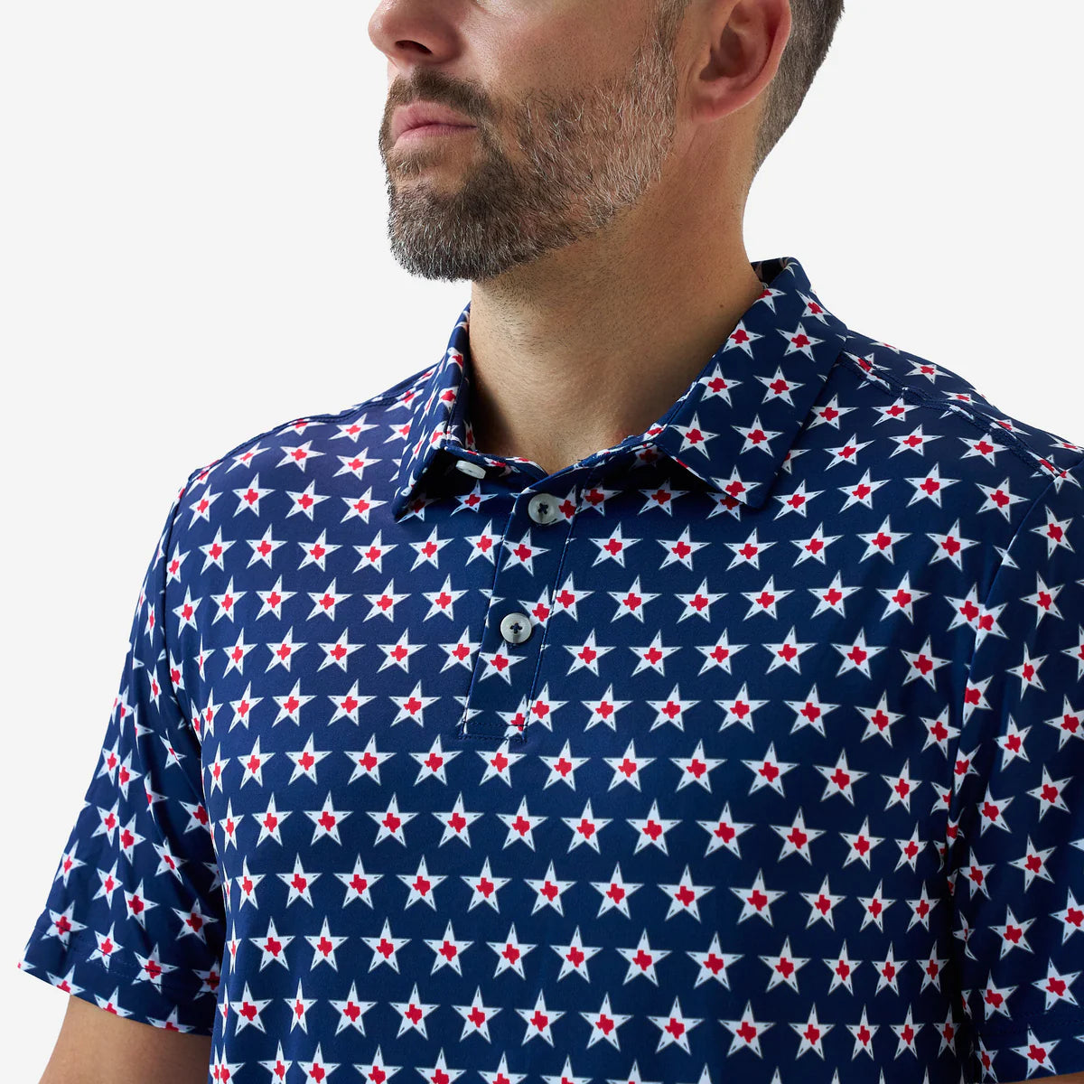 Burlebo Performance Polo - Texas Vintage - Navy
