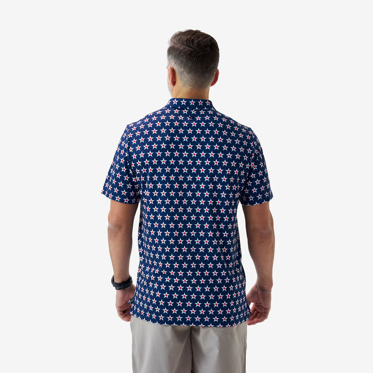 Burlebo Performance Polo - Texas Vintage - Navy