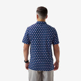 Burlebo Performance Polo - Texas Vintage - Navy
