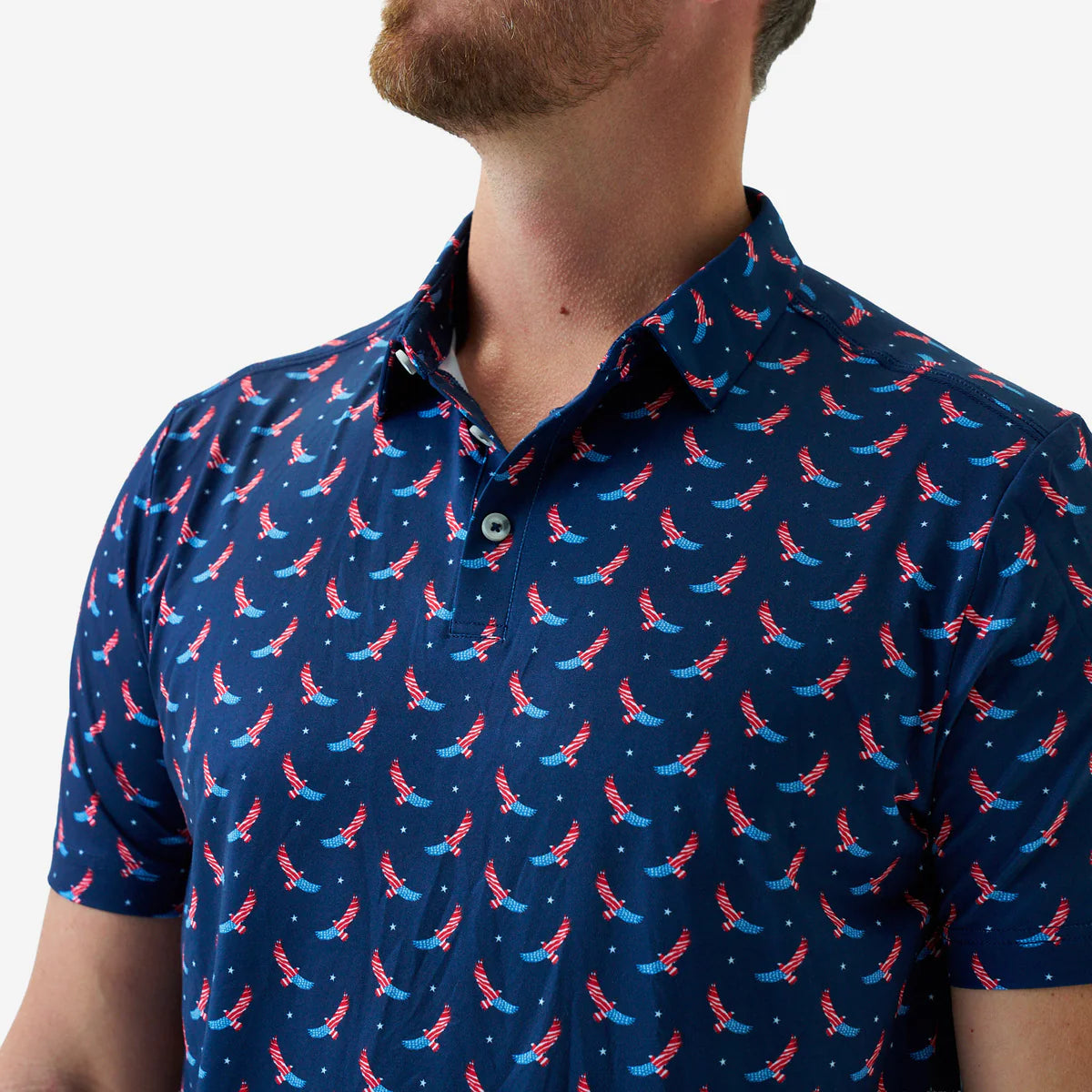 Burlebo Performance Polo - USA Eagle