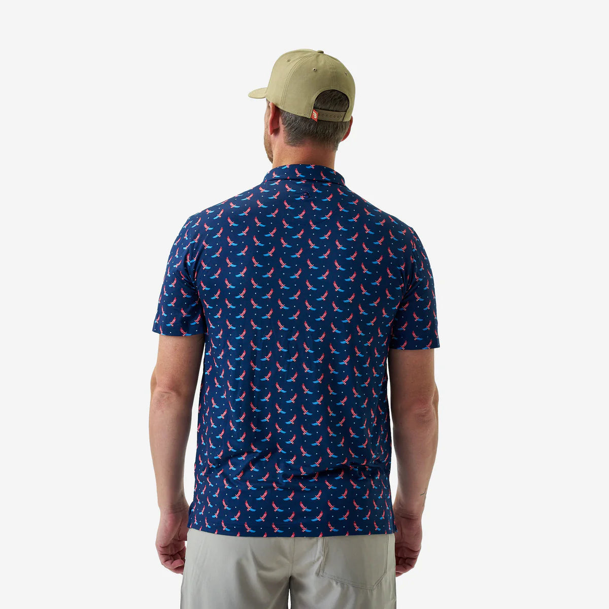 Burlebo Performance Polo - USA Eagle