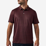 Burlebo Performance Polo - Vintage Helmets - Black and Red