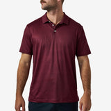 Burlebo Performance Polo - Vintage Helmets - Maroon