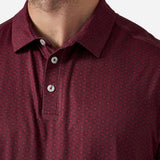 Burlebo Performance Polo - Vintage Helmets - Maroon