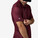 Burlebo Performance Polo - Vintage Helmets - Maroon