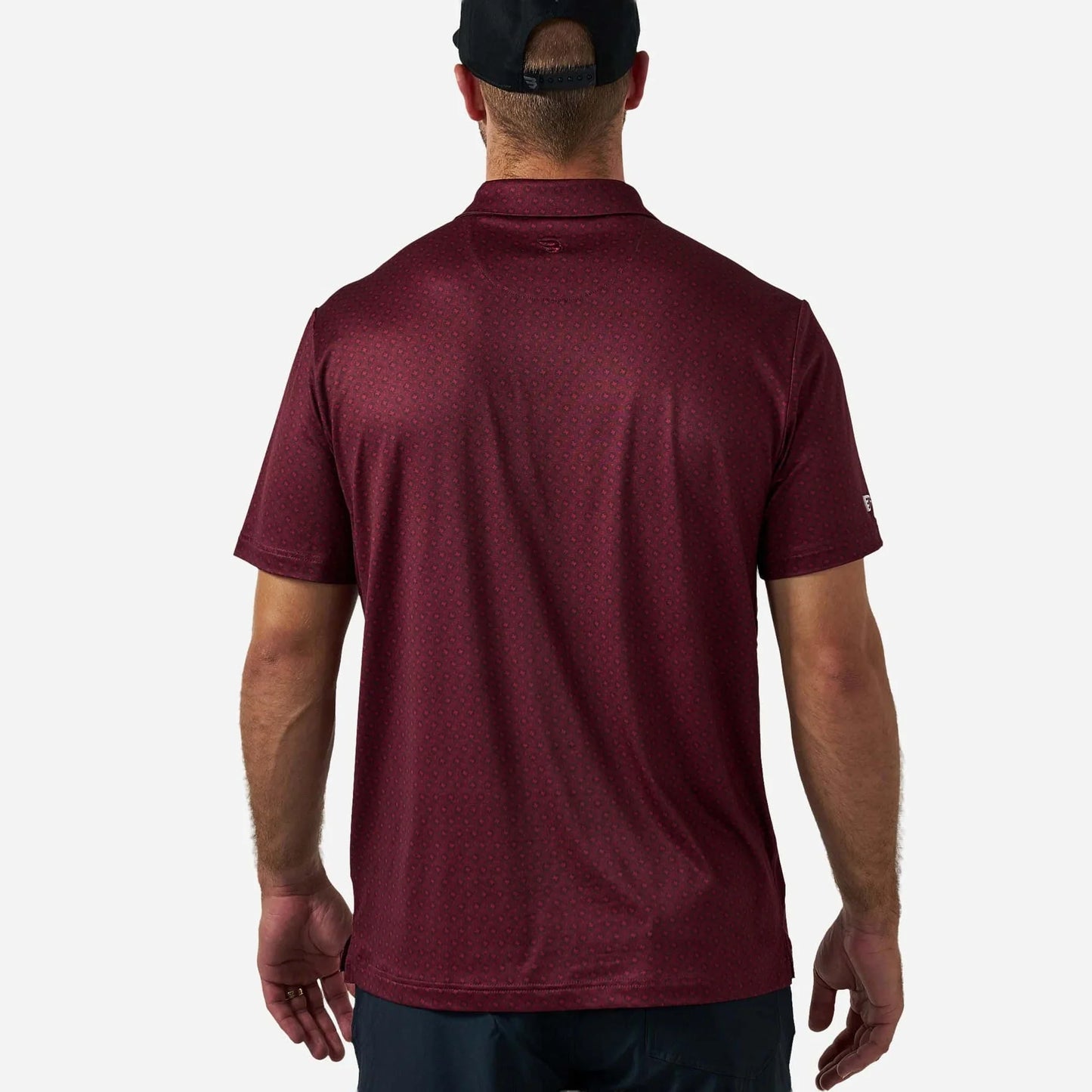 Burlebo Performance Polo - Vintage Helmets - Maroon