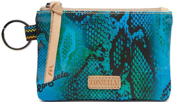 Top Allie ConsuelaCloth™ Teeny Pouch is an all-in-one, bag to keep cash and keys NWT