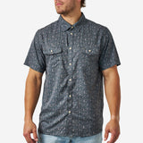 BURLEBO PERFORMANCE WESTERN SHIRT - PAISLEY SPURS