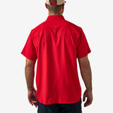 BURLEBO Performance Western Shirt - Red