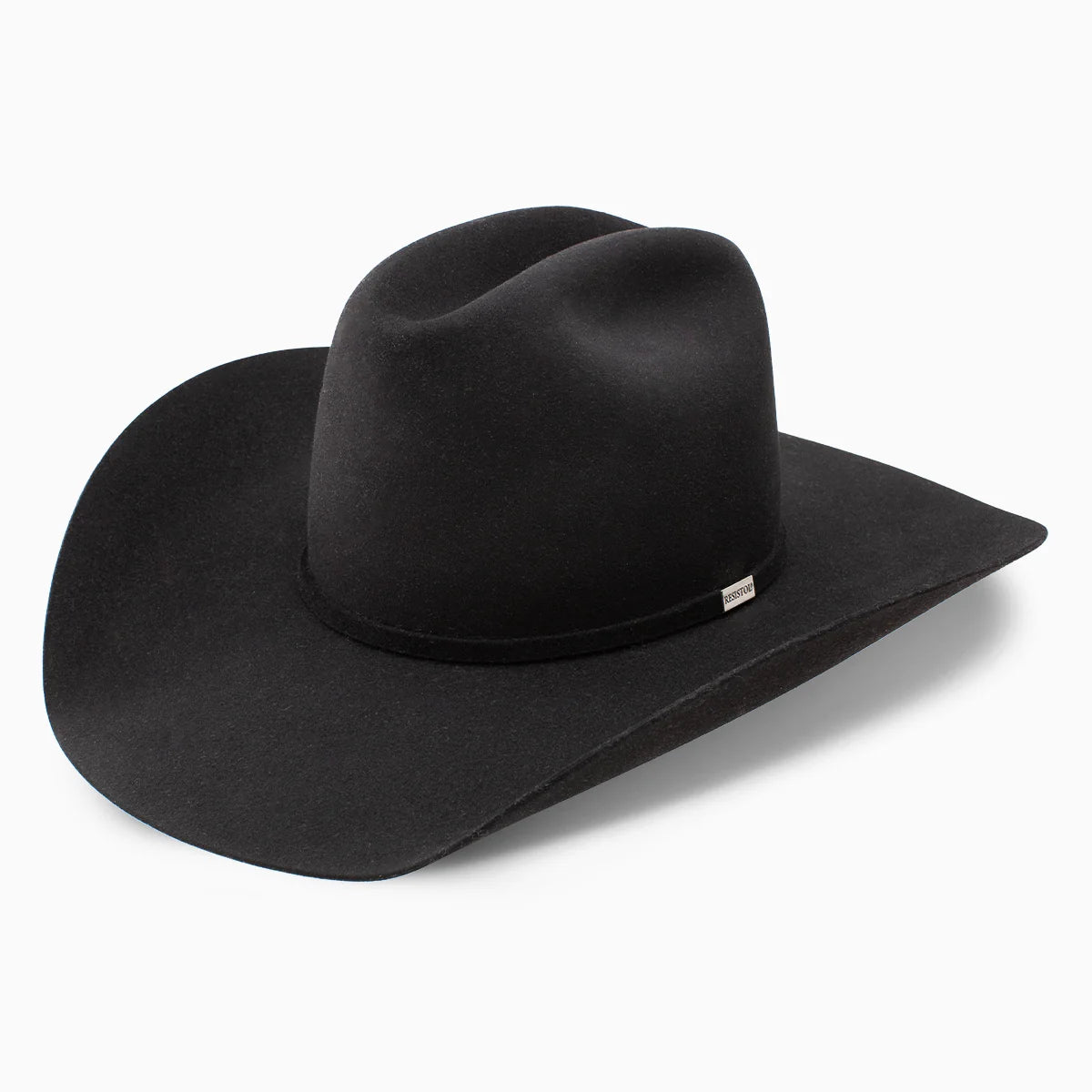 RESISTOL FIVE STAR COWBOY HAT - BLACK