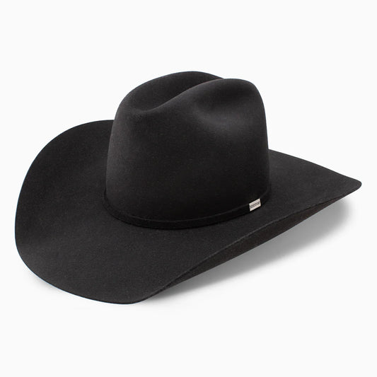 RESISTOL FIVE STAR COWBOY HAT - BLACK