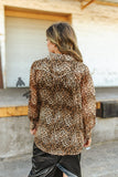 WESTERN WILD LEOPARD PEARL SNAP