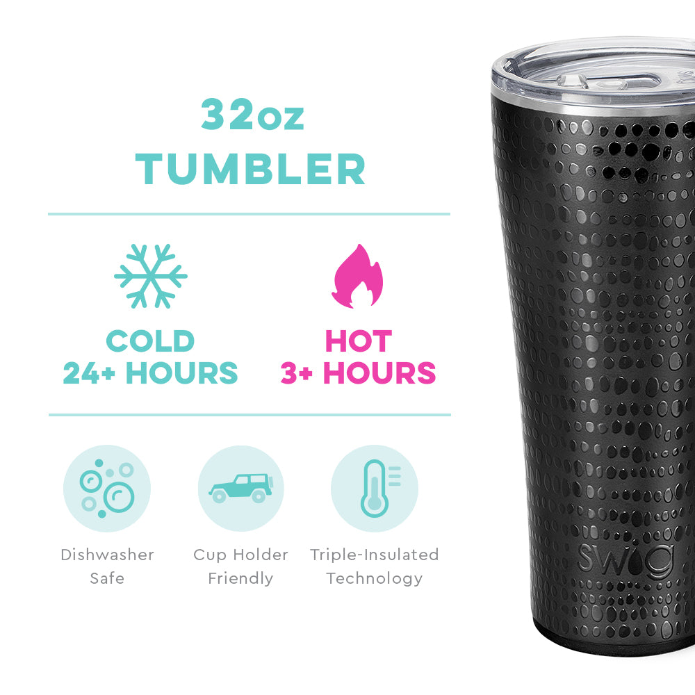 SWIG LIFE GLAMAZON ONYX TUMBLER (32oz)