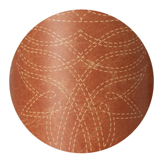 SWIG LIFE Saddle Stitch Cognac Travel Mug 22oz