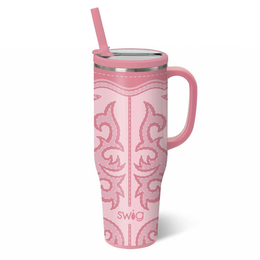 SWIG LIFE Boot Scootin' Pink Mega Mug 40oz