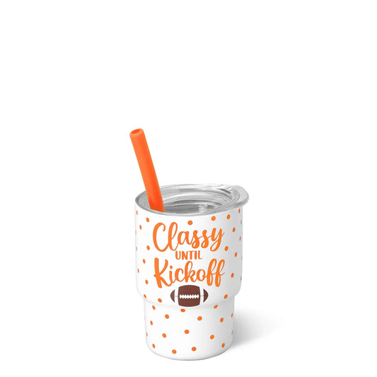 SWIG LIFE CLASSY 'TIL KICKOFF ORANGE Swig Shot 2oz