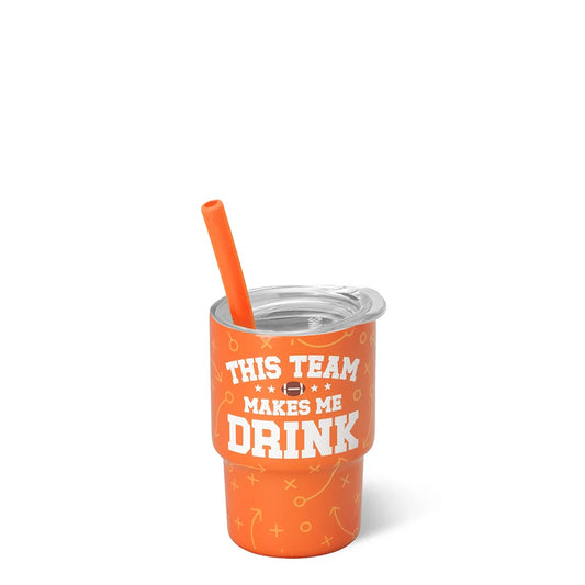 SWIG LIFE THIS TEAM MAKES ME DRINK ORANGE Swig Shot 2oz