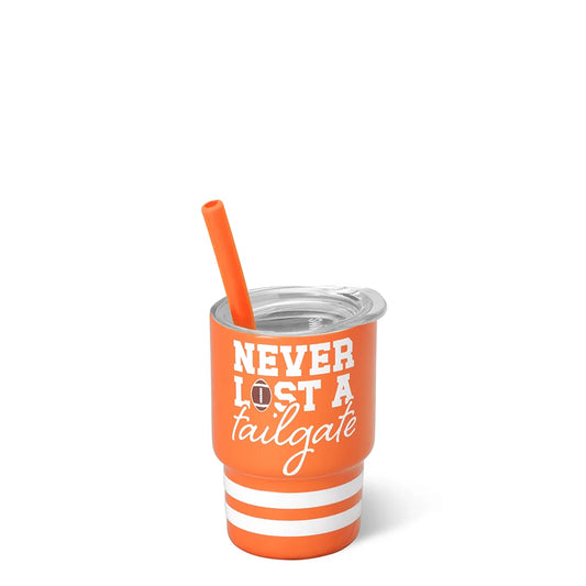 SWIG LIFE NEVER LOST A TAILGATE ORANGE Swig Shot 2oz