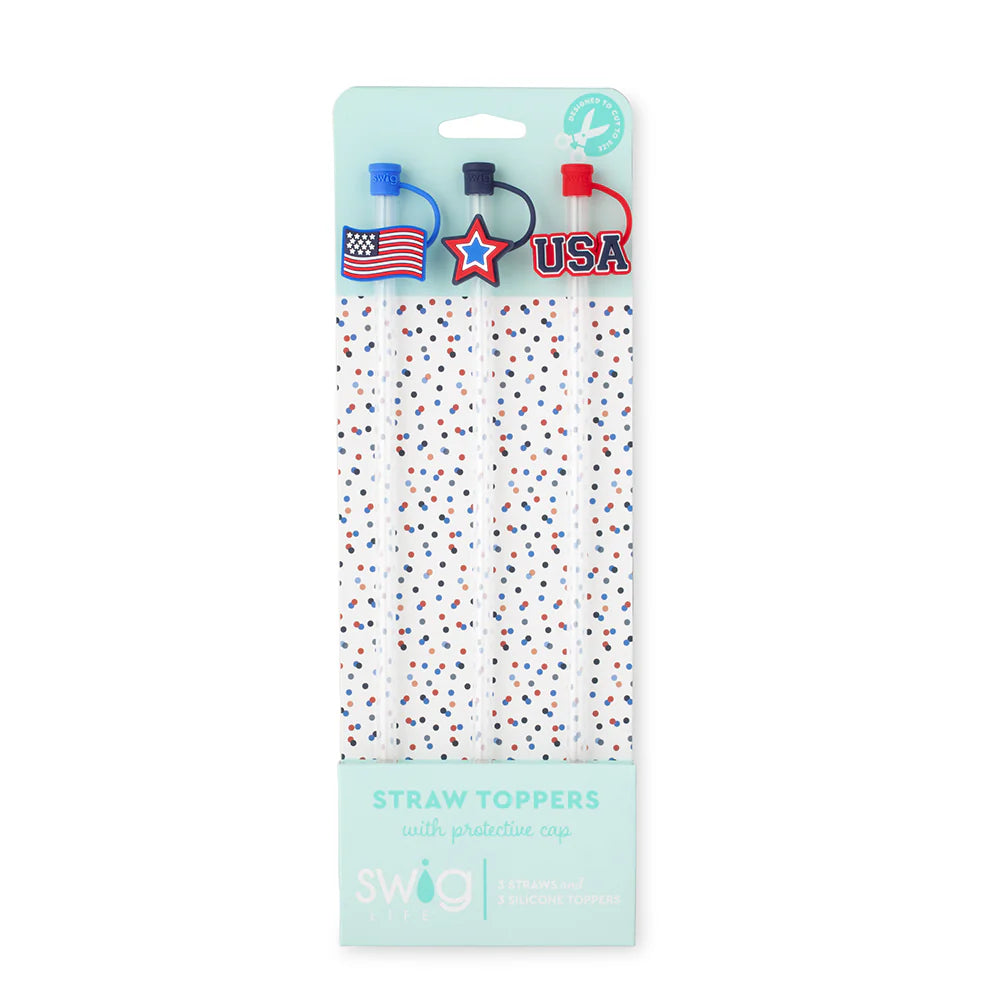 SWIG LIFE OH MY STARS Straw Topper Set