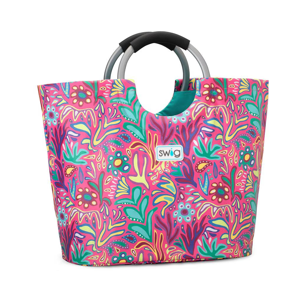 SWIG LIFE Flora Rosa Loopi Tote Bag
