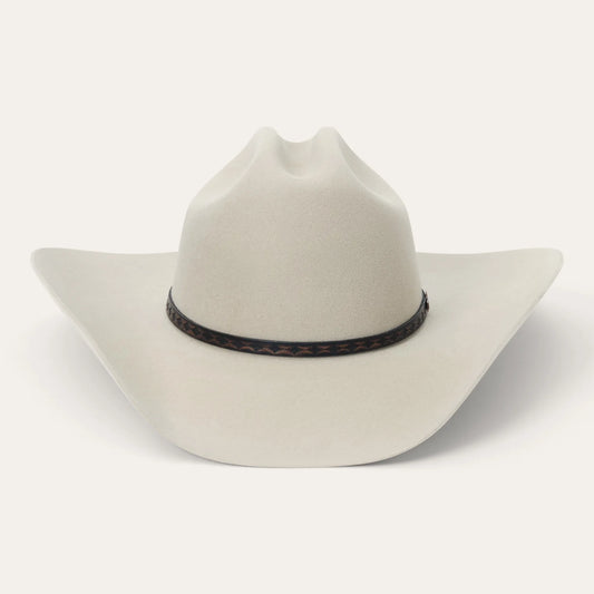 STETSON MEDALIST COWBOY HAT - SILVER GREY
