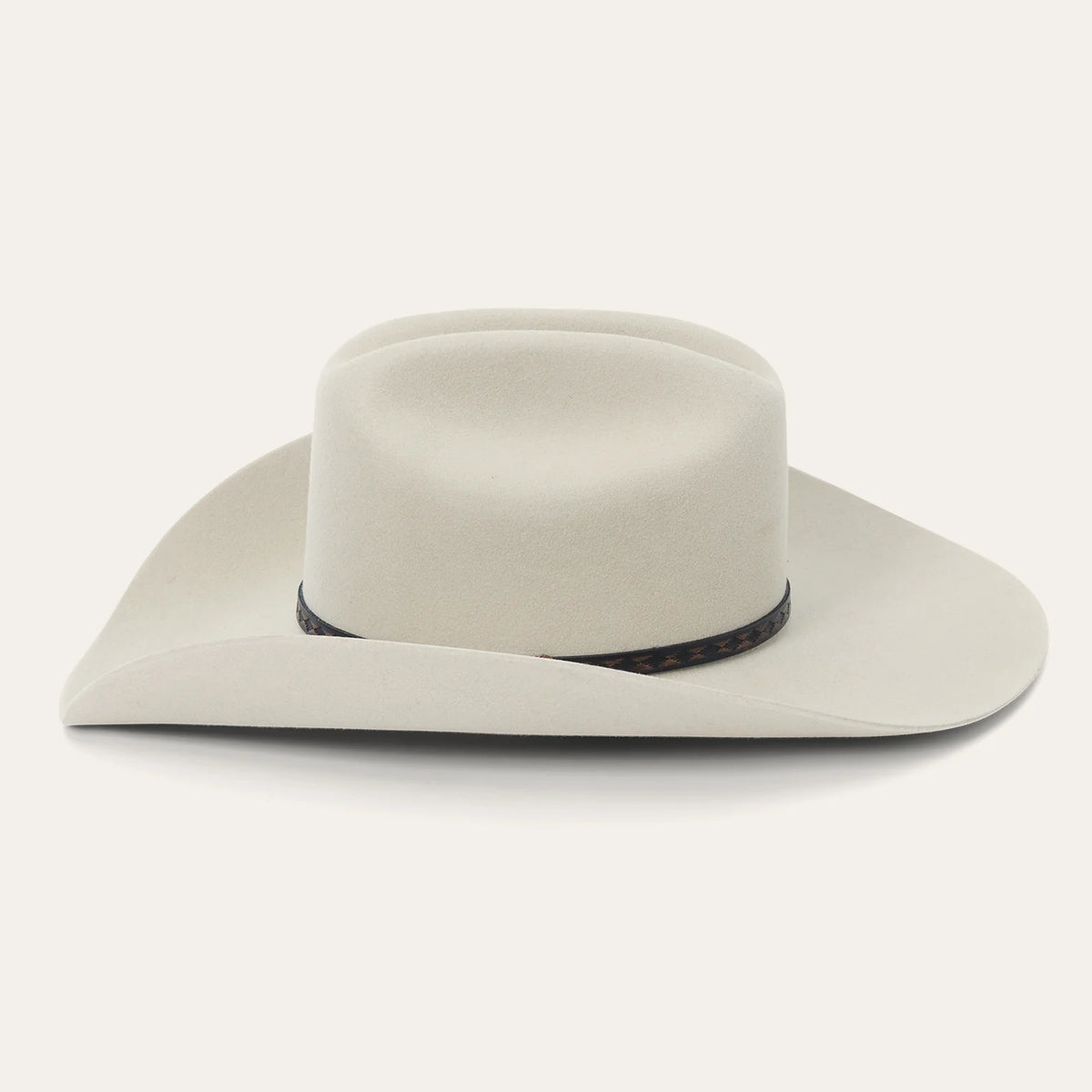 STETSON MEDALIST COWBOY HAT - SILVER GREY