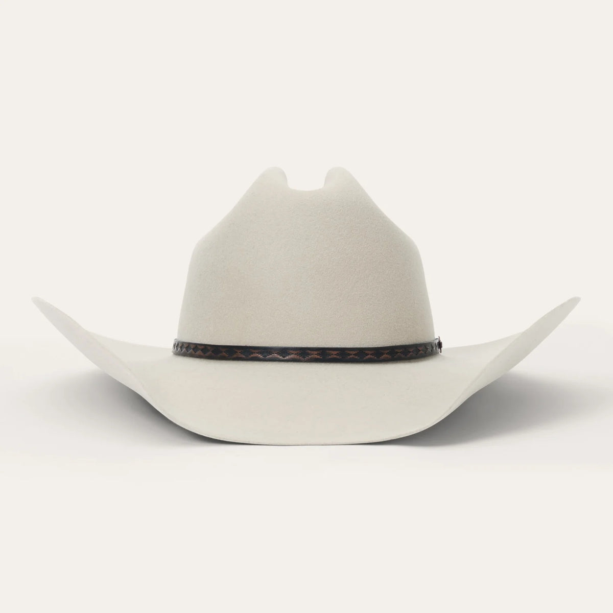 STETSON MEDALIST COWBOY HAT - SILVER GREY