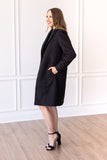 THE PHOEBE COAT IN BLACK