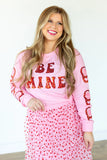 BE MINE PINK SWEATSHIRT