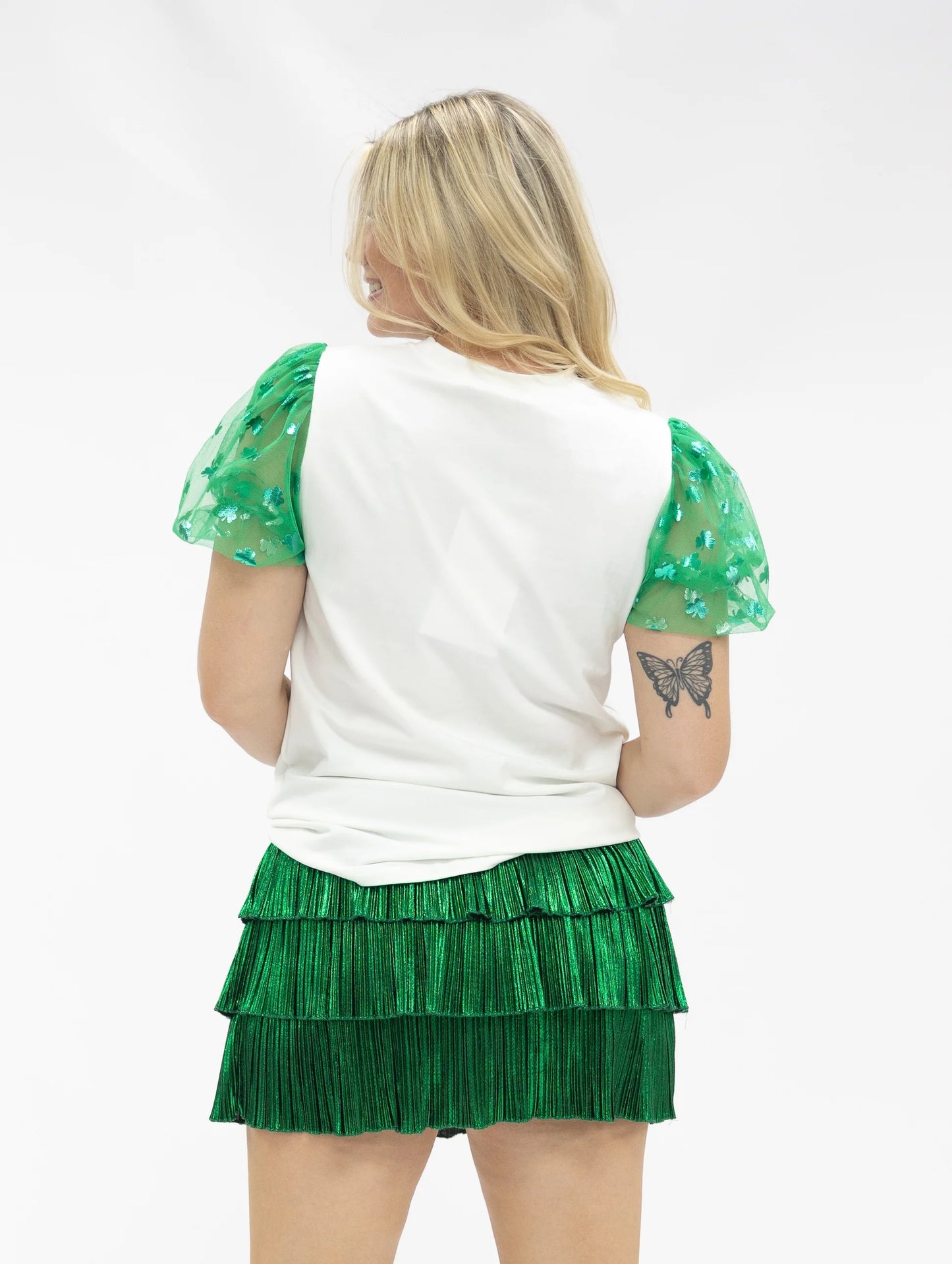 SEQUIN "LUCKY" ON PRINCESS TOP